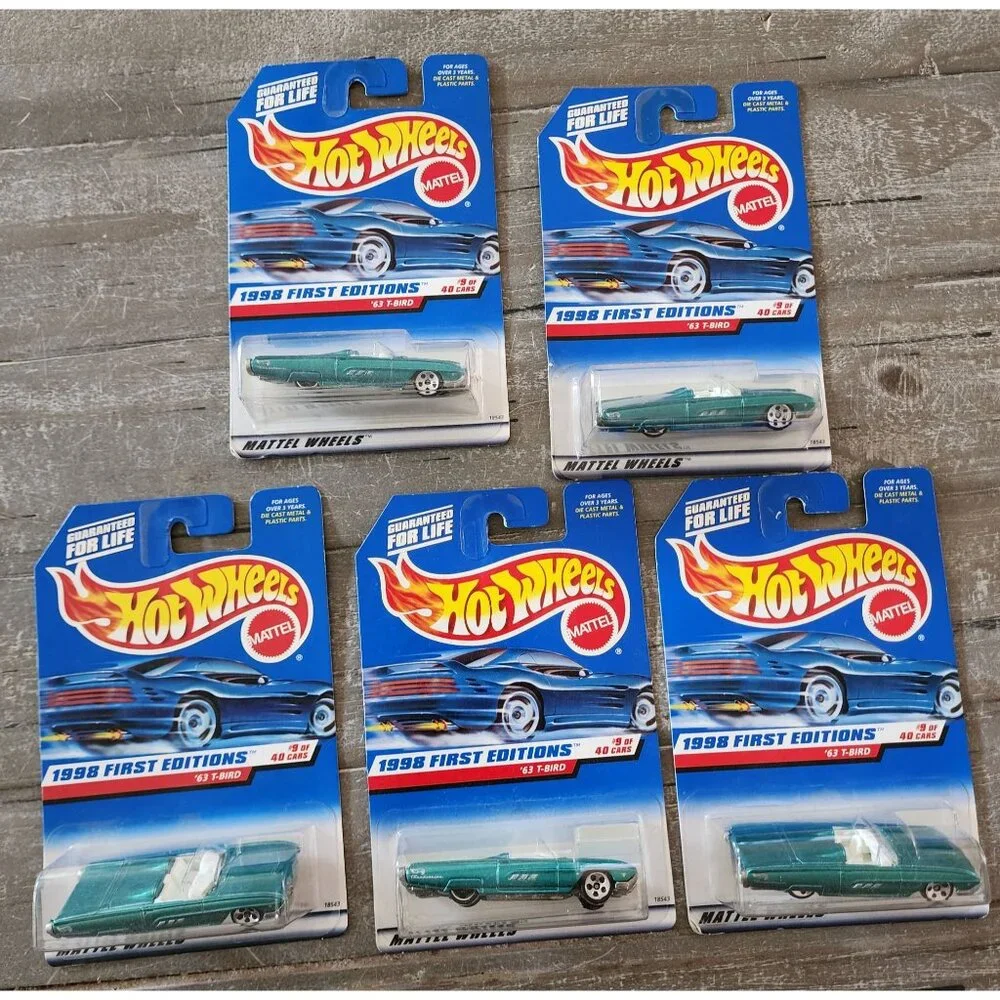 Hot Wheels Lot of 20 Die-cast cars Auburn  63 T-Bird Tail Dragger Super Modified